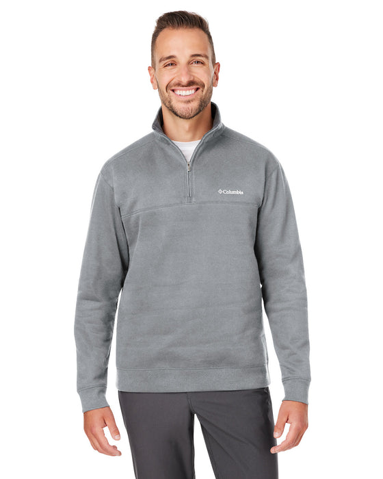 Front and Primary view of the Columbia Men's Hart Mountain Half-Zip Sweater