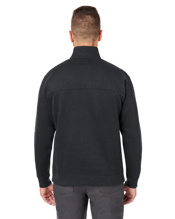 Rear view of the Columbia Men's Hart Mountain Half-Zip Sweater