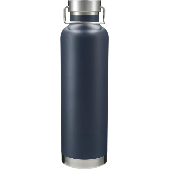 Front and Blank view of the Thor Copper Vacuum Insulated Bottle 32oz