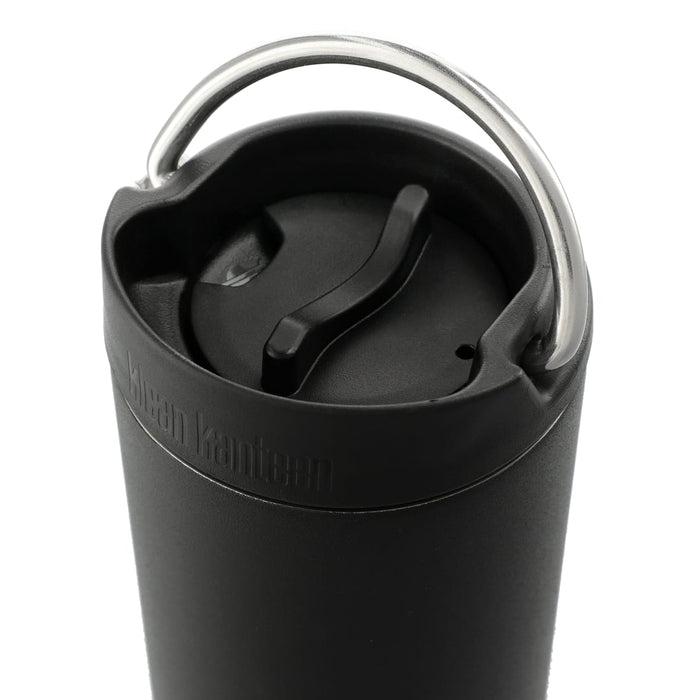 Angle-Right view of the Klean Kanteen Eco TKWide 16oz- Café cap