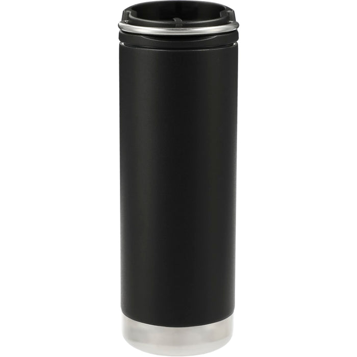 Back view of the Klean Kanteen Eco TKWide 16oz- Café cap