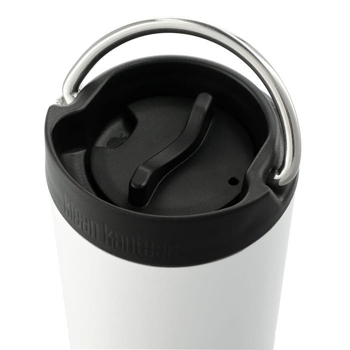 Angle-Right view of the Klean Kanteen Eco TKWide 16oz- Café cap