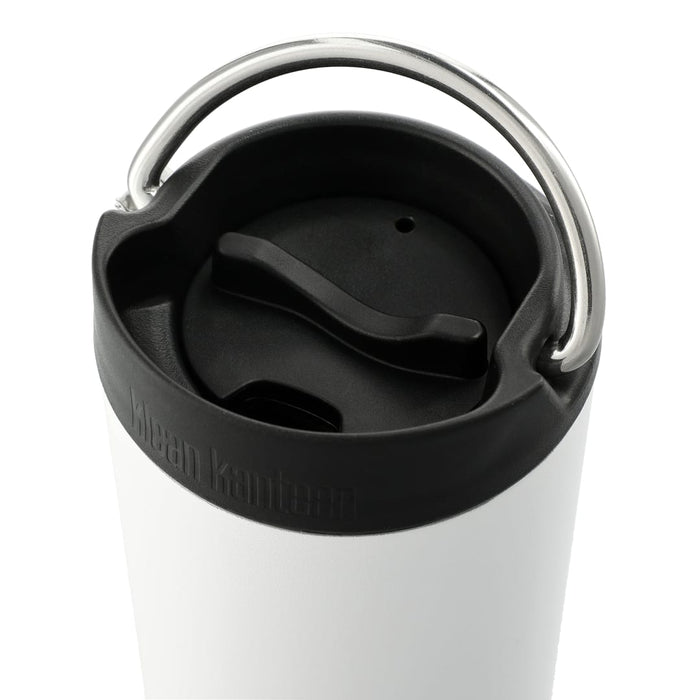 Angle-Right view of the Klean Kanteen Eco TKWide 16oz- Café cap