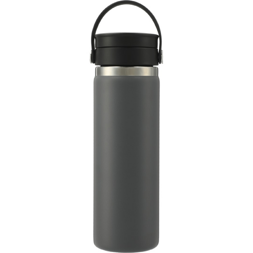 Front and Blank view of the Hydro Flask® Wide Mouth With Flex Sip™ Lid 20oz