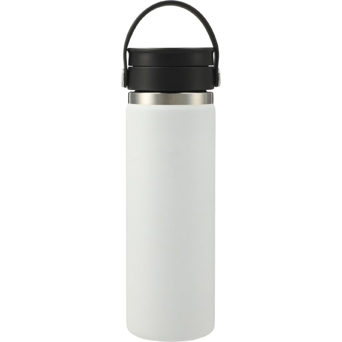 Front and Blank view of the Hydro Flask® Wide Mouth With Flex Sip™ Lid 20oz
