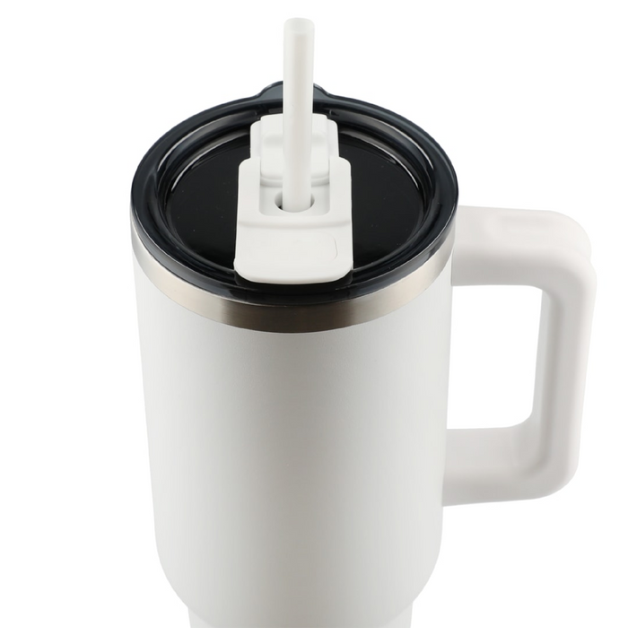 Pinnacle Recycled Travel Tumbler with Straw 40oz