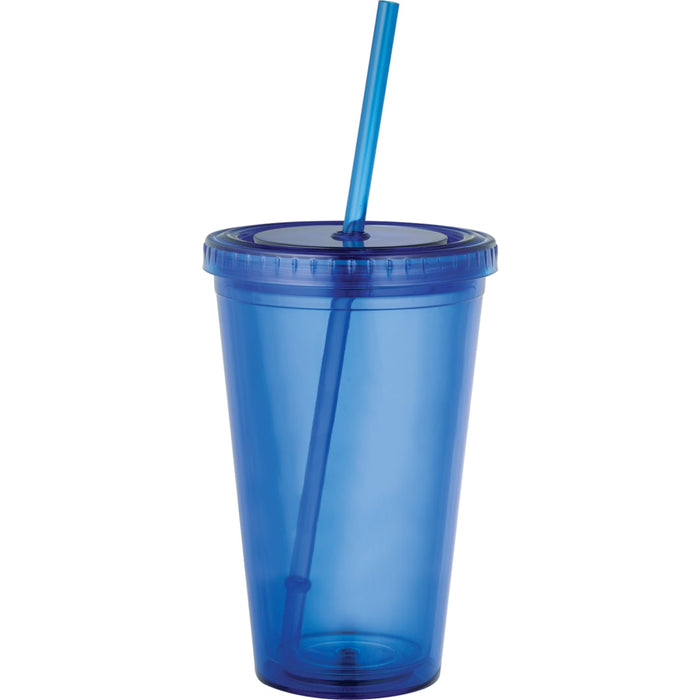 Front and Blank view of the Sedici Tumbler 16oz