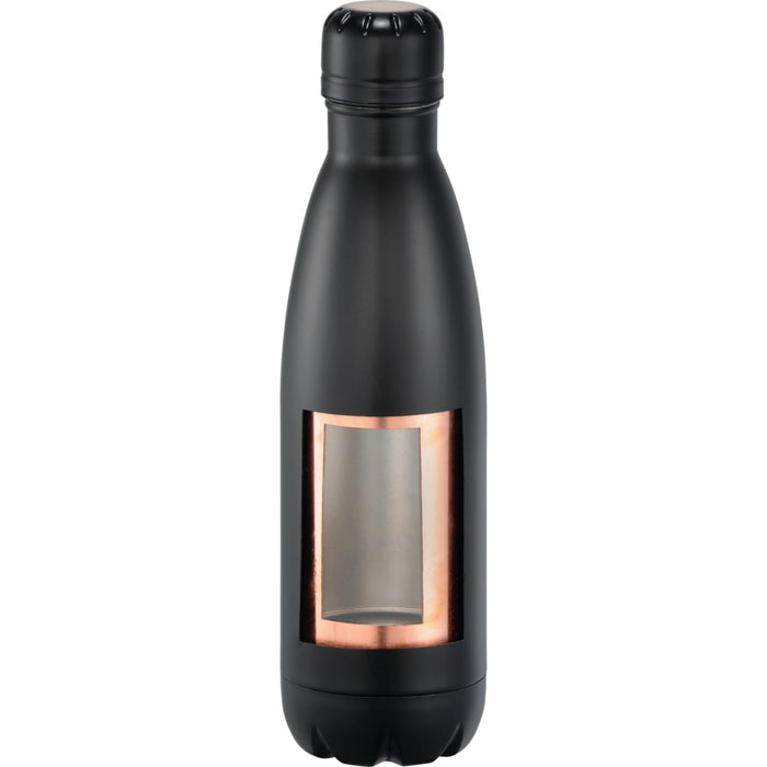 Front view of the Copper Vacuum Insulated Bottle 17oz