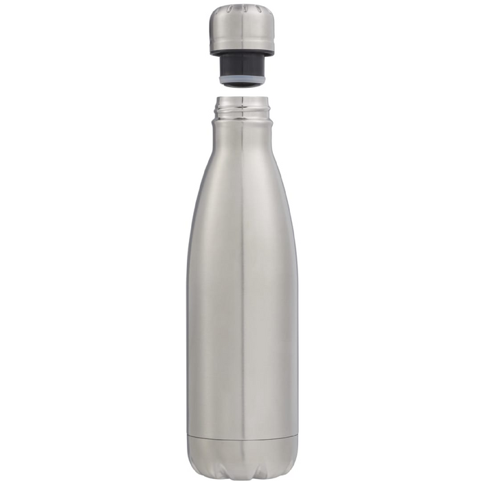 Front and Blank view of the Copper Vacuum Insulated Bottle 17oz