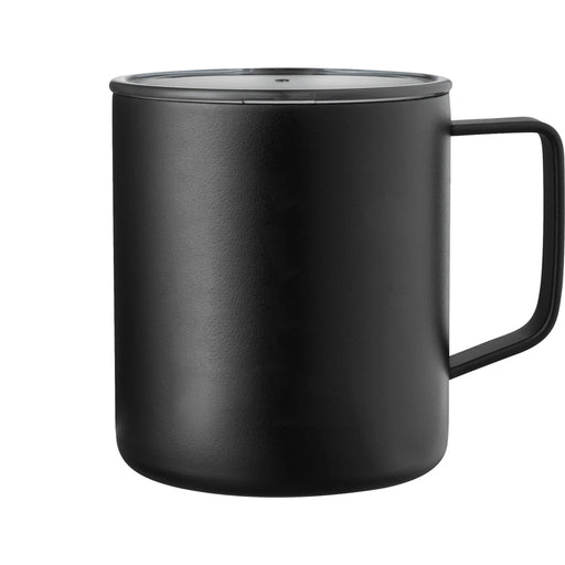 Front and Blank view of the Rover Copper Vacuum Insulated Camp Mug 14oz