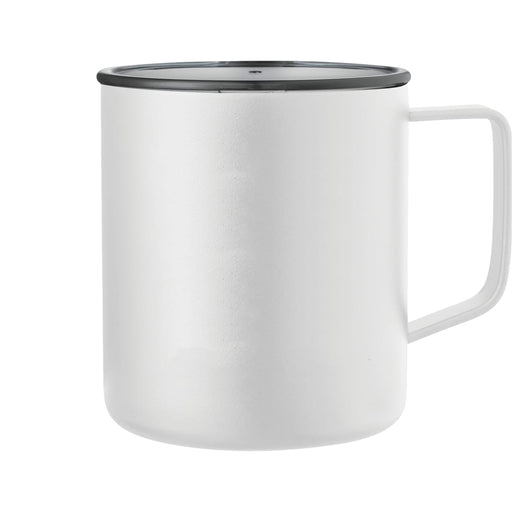 Front and Blank view of the Rover Copper Vacuum Insulated Camp Mug 14oz