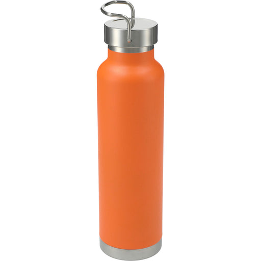 Back and Blank view of the Thor Copper Vacuum Insulated Bottle 22oz
