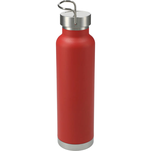 Back and Blank view of the Thor Copper Vacuum Insulated Bottle 22oz