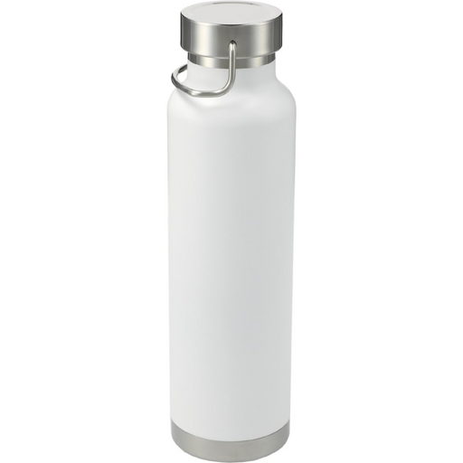 Front and Blank view of the Thor Copper Vacuum Insulated Bottle 22oz