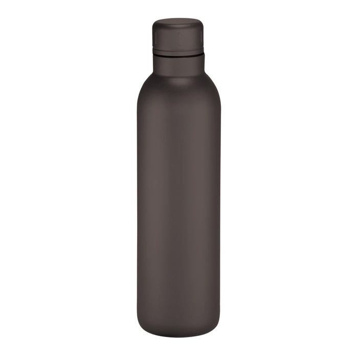 Front and Blank view of the Thor Copper Vacuum Insulated Bottle 17oz