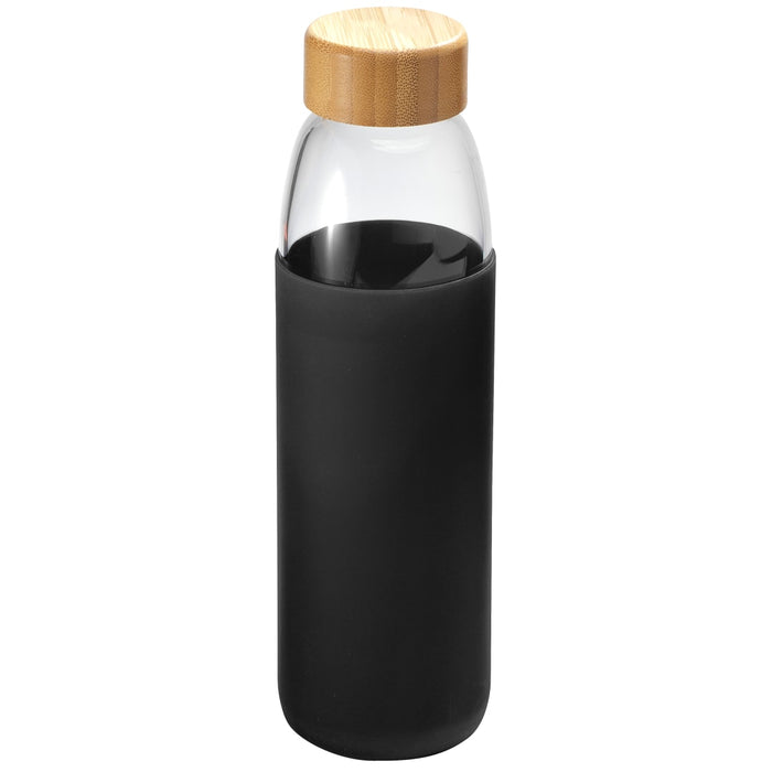 Front and Blank view of the Kai Glass Bottle 18oz