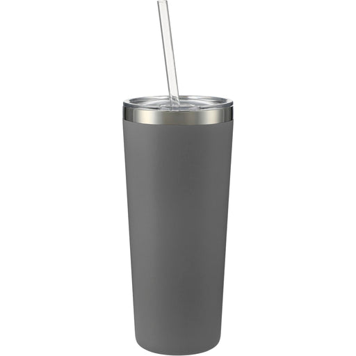 Front and Blank view of the Thor Copper Vacuum Insulated Tumbler 22oz