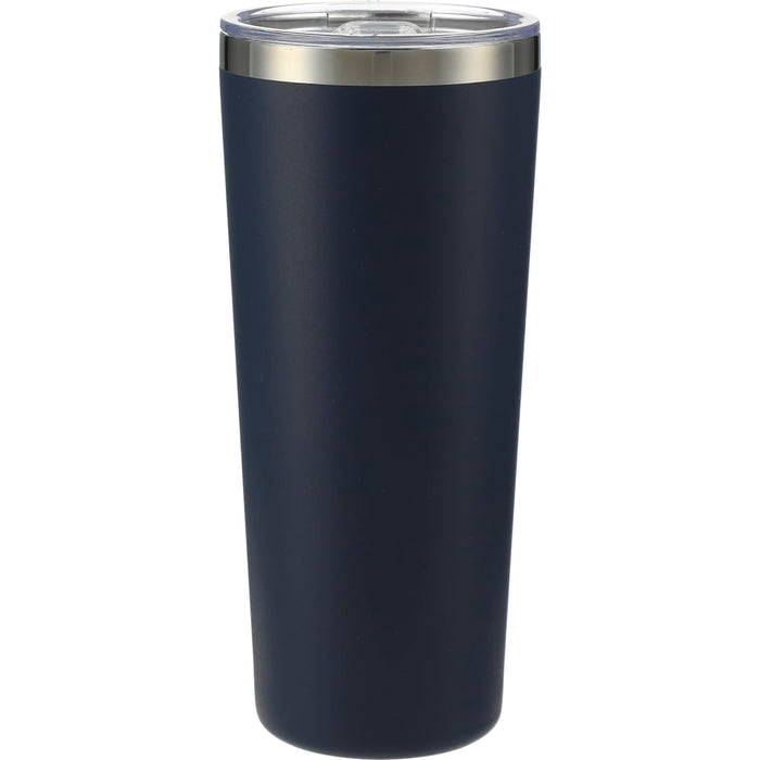 Front and Blank view of the Thor Copper Vacuum Insulated Tumbler 22oz