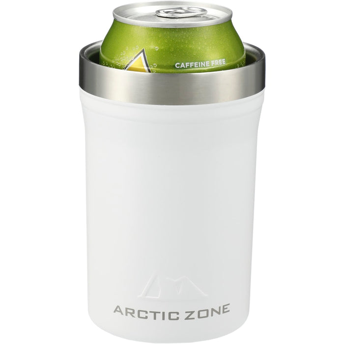 Back and Blank view of the Arctic Zone® Titan Thermal HP® 2 in 1 Cooler 12oz