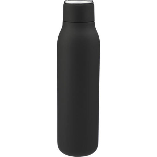Front and Blank view of the Marka Copper Vac Bottle w/ Metal Loop 20oz