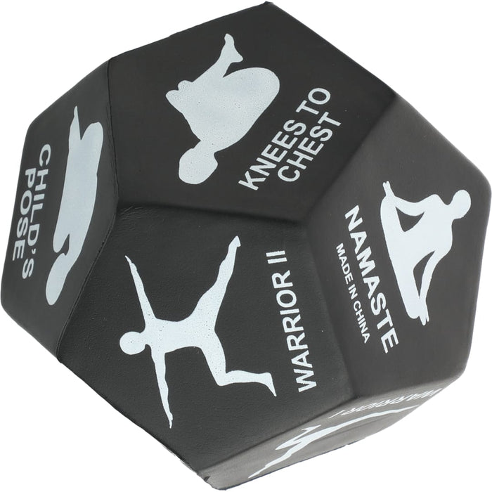 Front view of the Yoga Dice