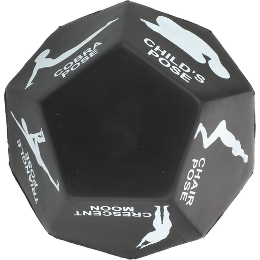 Front and Blank view of the Yoga Dice