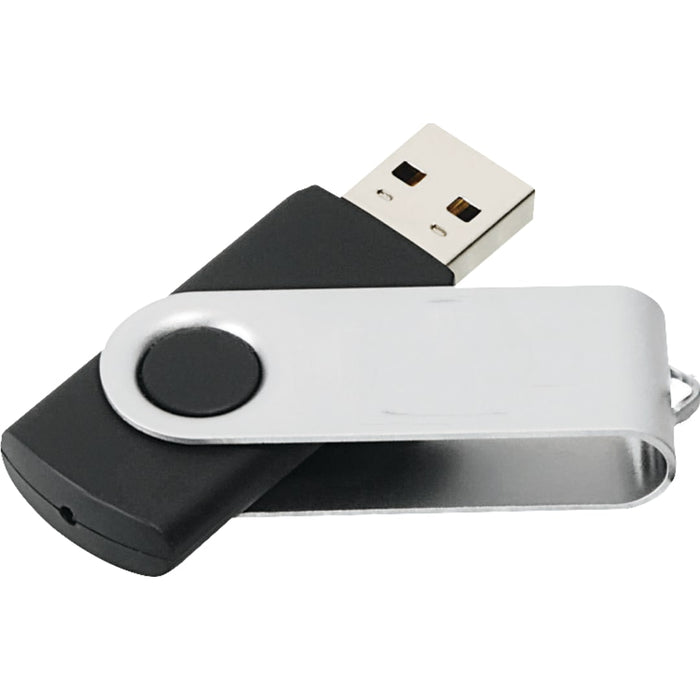 Front and Blank view of the Rotate Flash Drive 16GB