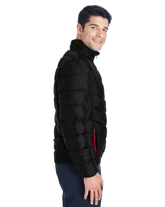 Right view of the Spyder Men's Pelmo Insulated Puffer Jacket