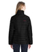 Rear view of the Spyder Ladies' Insulated Puffer Jacket