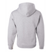 Rear view of the JERZEES NuBlend® Hooded Sweatshirt - 
