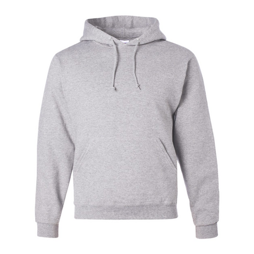 Front view of the JERZEES NuBlend® Hooded Sweatshirt - 
