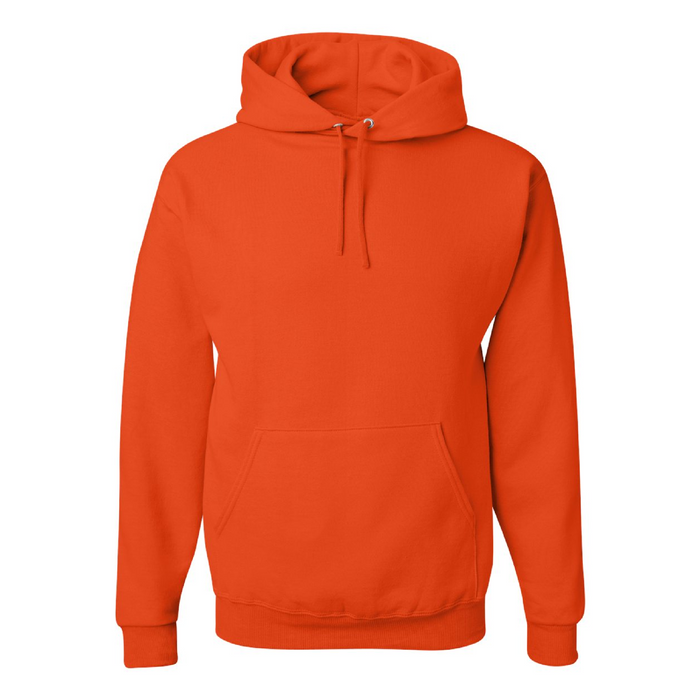 Front view of the JERZEES NuBlend® Hooded Sweatshirt - 