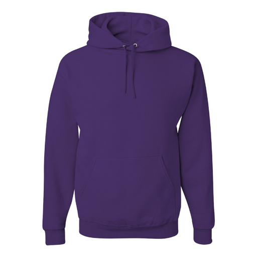 Front view of the JERZEES NuBlend® Hooded Sweatshirt - 