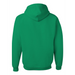 Rear view of the JERZEES NuBlend® Hooded Sweatshirt - 
