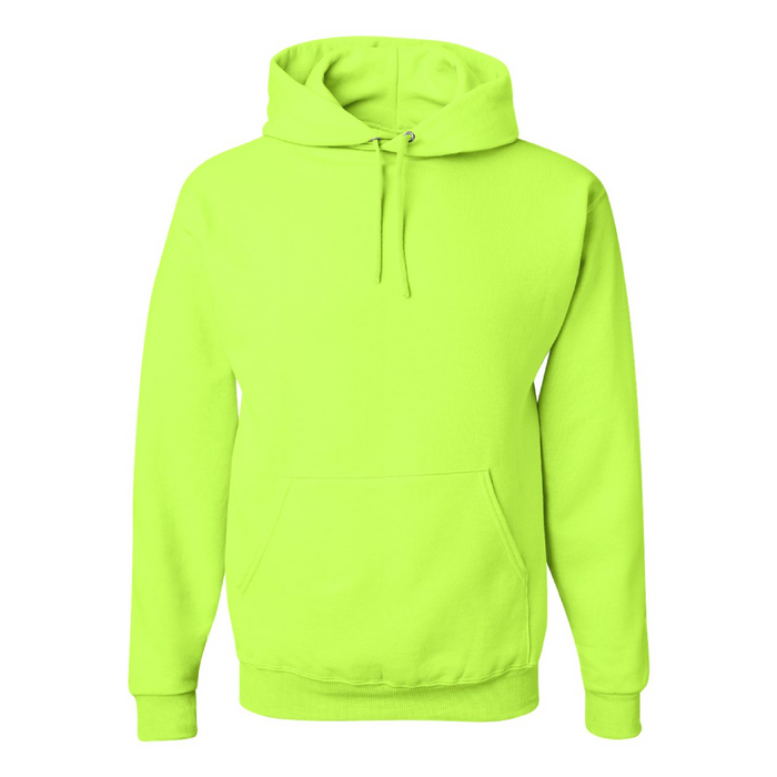 Front view of the JERZEES NuBlend® Hooded Sweatshirt - 