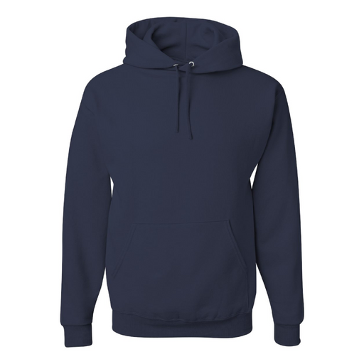 Front view of the JERZEES NuBlend® Hooded Sweatshirt - 