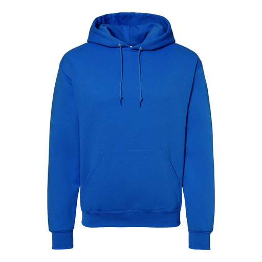Front view of the JERZEES NuBlend® Hooded Sweatshirt - 