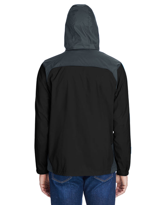 Rear view of the Columbia Men's Glennaker Lake™ Rain Jacket