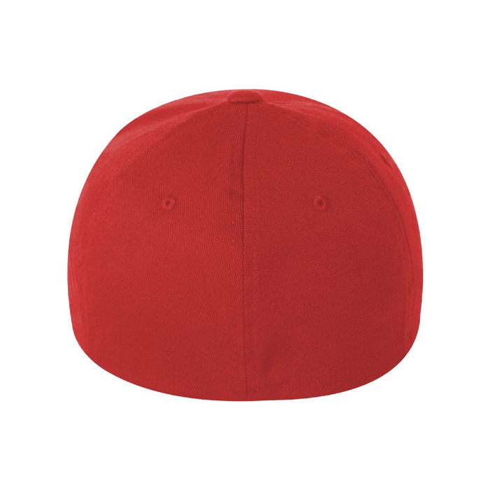 Rear view of the Flexfit Cotton Blend Cap - 