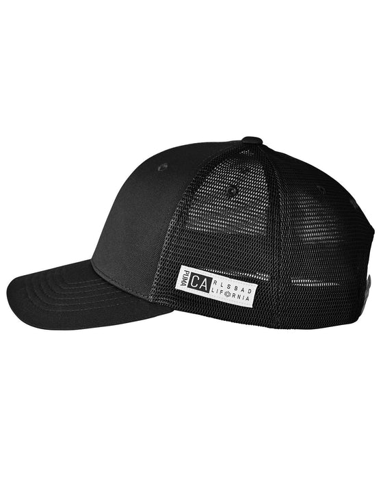 Right view of the Puma Golf Snapback Trucker Cap