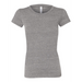 Front view of the BELLA + CANVAS Women's Triblend Tee - 