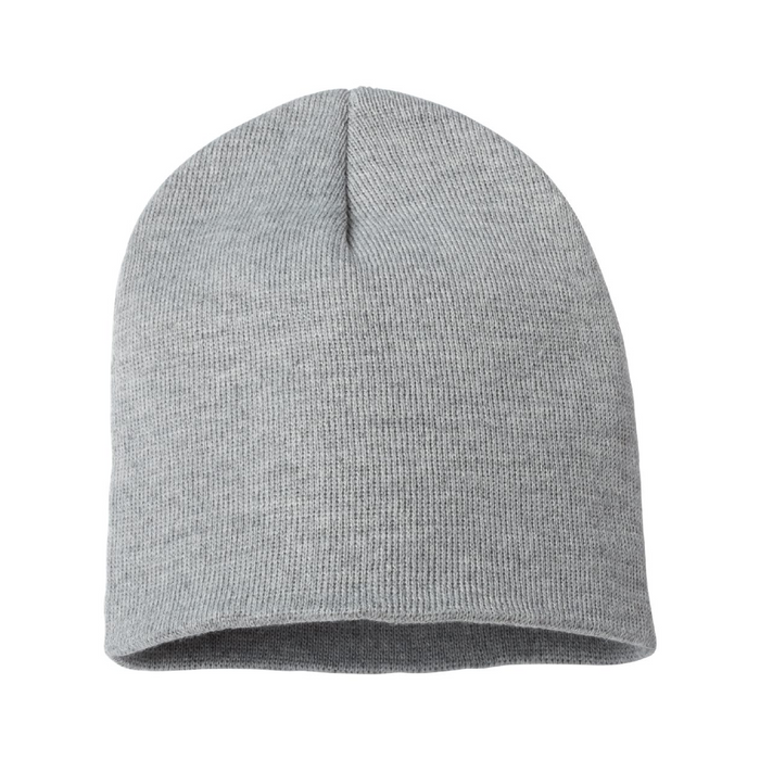 Front view of the 8" Beanie - 