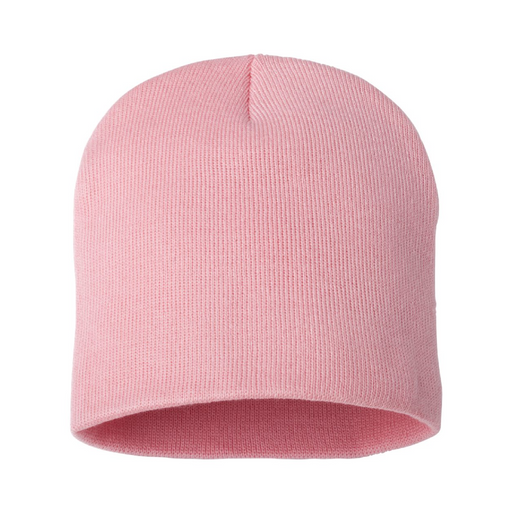 Rear view of the 8" Beanie - 