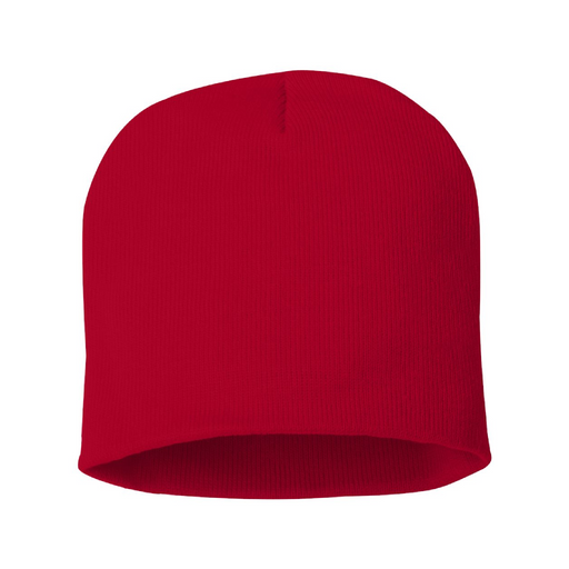 Rear view of the 8" Beanie - 