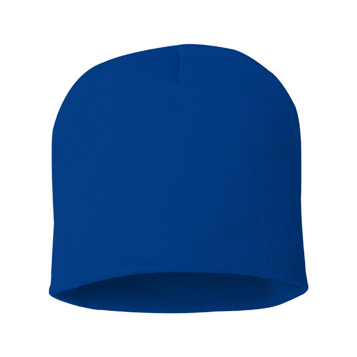 Rear view of the 8" Beanie - 