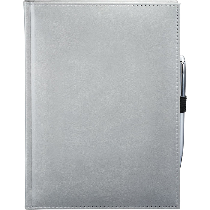 Front and Blank view of the Pedova 7" x 10" Pedova™ Large Bound JournalBook®