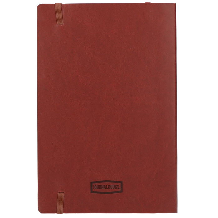 Back view of the Pedova™ Soft Bound JournalBook®