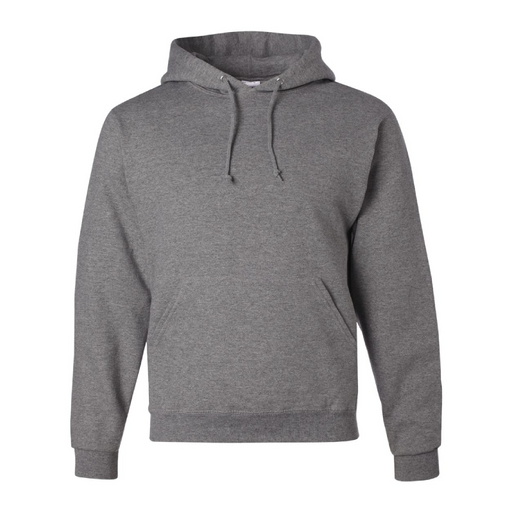 Front view of the JERZEES NuBlend® Hooded Sweatshirt - 