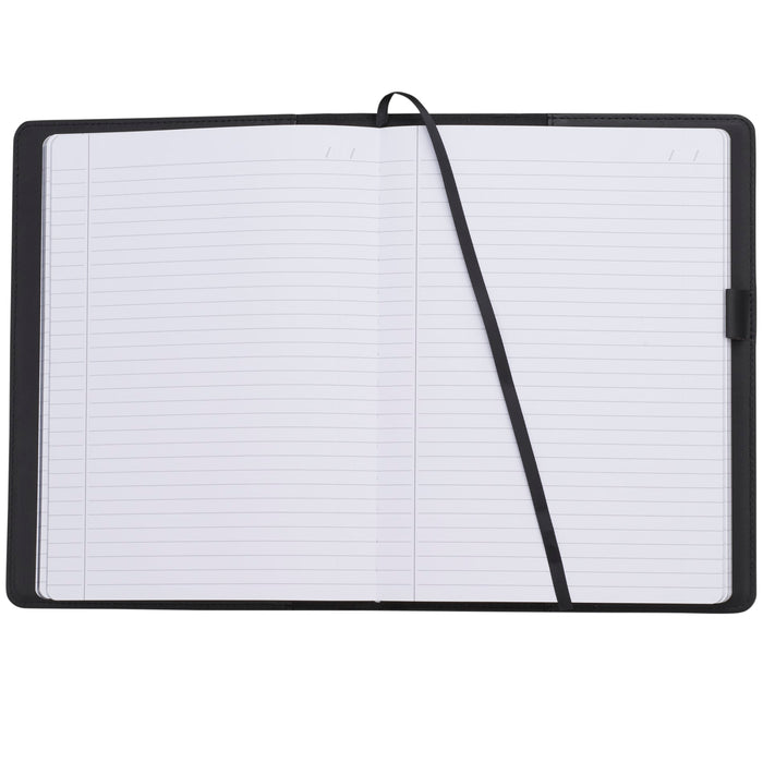 Front view of the Cross 7" x 10" Cross® Refined Refillable Notebook