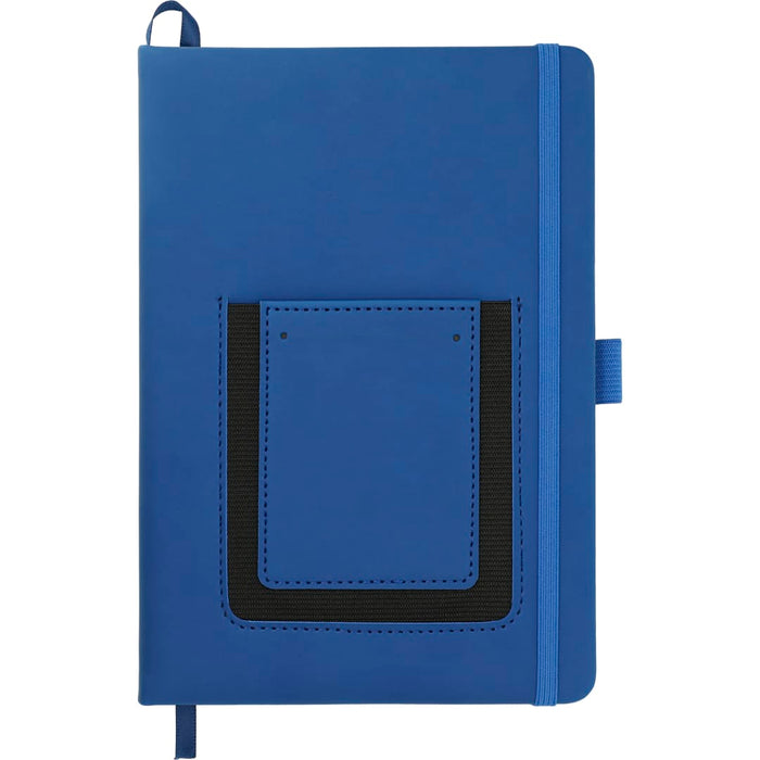 Front and Blank view of the 5.5" x 8.5" Vienna Phone Pocket Bound JournalBook®